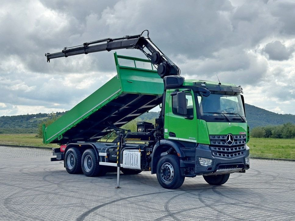 Mercedes-Benz AROCS 2636 * HIAB 122 ES - 3 HIPRO * 6x4 - Вантажівка з маніпулятором: фото 2 Mercedes-Benz AROCS 2636 * HIAB 122 ES - 3 HIPRO * 6x4 - Вантажівка з маніпулятором: фото 2
