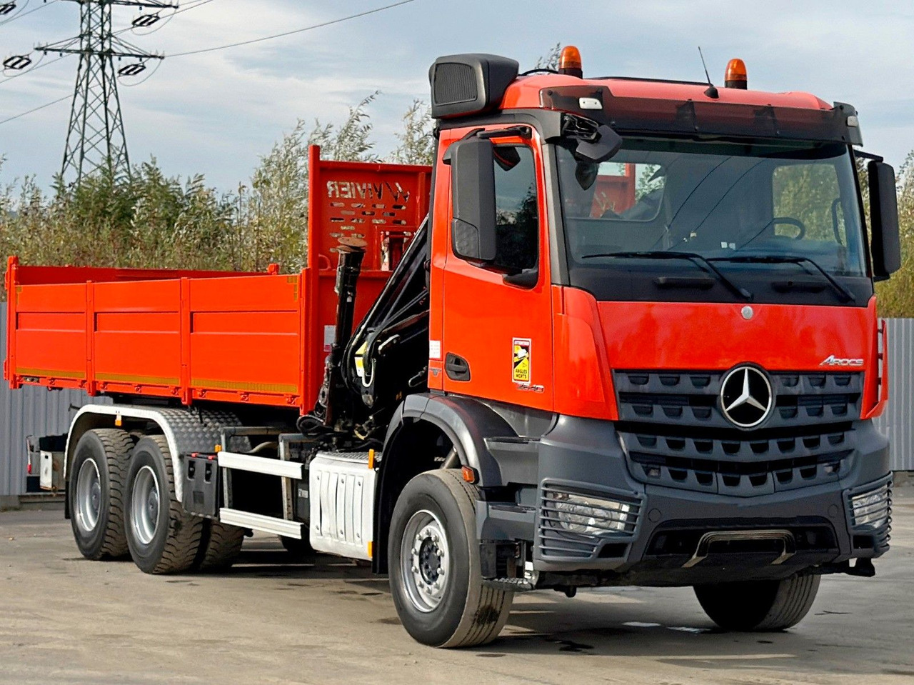 Mercedes-Benz AROCS 2640 *HIAB 144 BS - 3/FUNK  + * 6x4 - Вантажівка з маніпулятором: фото 3 Mercedes-Benz AROCS 2640 *HIAB 144 BS - 3/FUNK  + * 6x4 - Вантажівка з маніпулятором: фото 3
