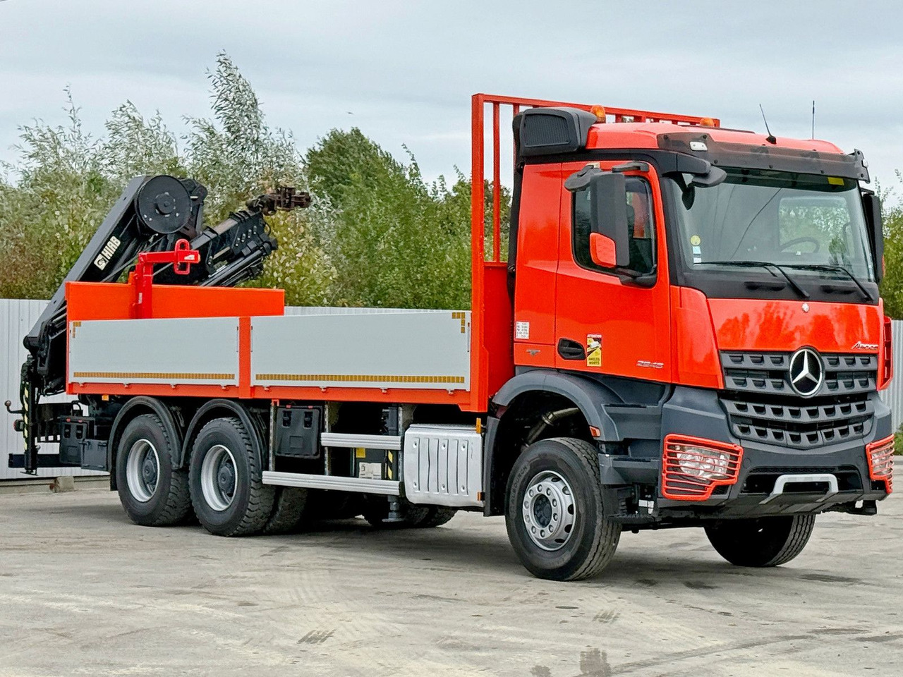 Mercedes-Benz AROCS 2643 *HIAB X-HIDUO 188 ES-5/FUNK * 6x4 - Вантажівка з маніпулятором: фото 4 Mercedes-Benz AROCS 2643 *HIAB X-HIDUO 188 ES-5/FUNK * 6x4 - Вантажівка з маніпулятором: фото 4