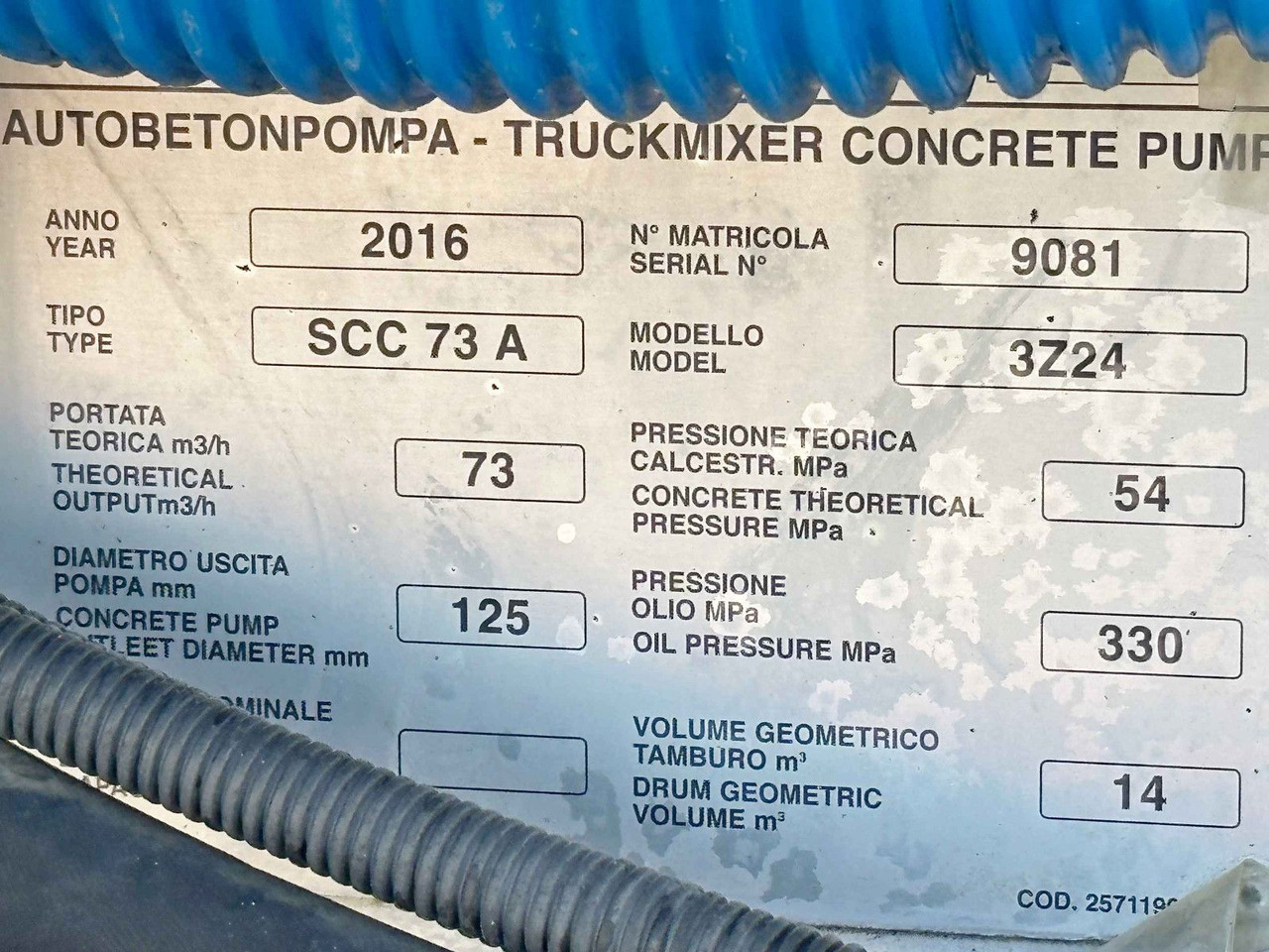 Mercedes-Benz AROCS 3743 * Betonpumpe + FUNK * 8x4 * TOP в лізинг Mercedes-Benz AROCS 3743 * Betonpumpe + FUNK * 8x4 * TOP: фото 12 Mercedes-Benz AROCS 3743 * Betonpumpe + FUNK * 8x4 * TOP в лізинг Mercedes-Benz AROCS 3743 * Betonpumpe + FUNK * 8x4 * TOP: фото 12