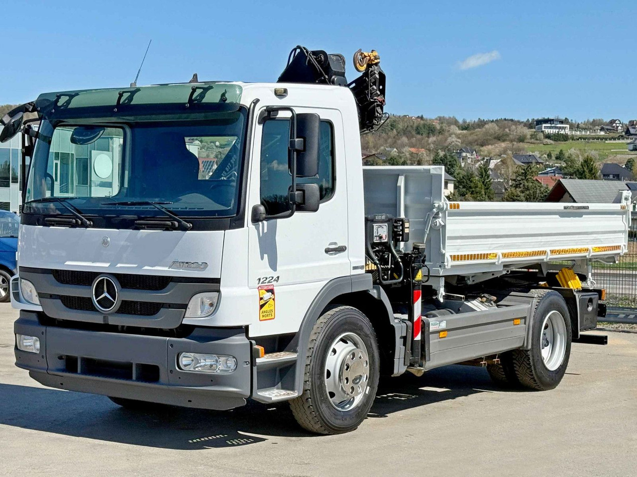 Mercedes-Benz ATEGO 1224 * KIPPER 4,00 m * HIAB 077 BS - 2 DUO - Вантажівка з маніпулятором: фото 5 Mercedes-Benz ATEGO 1224 * KIPPER 4,00 m * HIAB 077 BS - 2 DUO - Вантажівка з маніпулятором: фото 5
