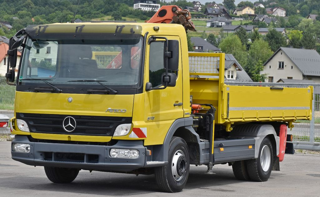 Mercedes-Benz ATEGO 818 * KIPPER 4,05m + PK 6501A * TOP - Вантажівка з маніпулятором, Самоскид вантажівка: фото 4 Mercedes-Benz ATEGO 818 * KIPPER 4,05m + PK 6501A * TOP - Вантажівка з маніпулятором, Самоскид вантажівка: фото 4