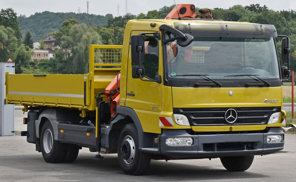 Mercedes-Benz ATEGO 818 * KIPPER 4,05m + PK 6501A * TOP - Вантажівка з маніпулятором, Самоскид вантажівка: фото 3 Mercedes-Benz ATEGO 818 * KIPPER 4,05m + PK 6501A * TOP - Вантажівка з маніпулятором, Самоскид вантажівка: фото 3