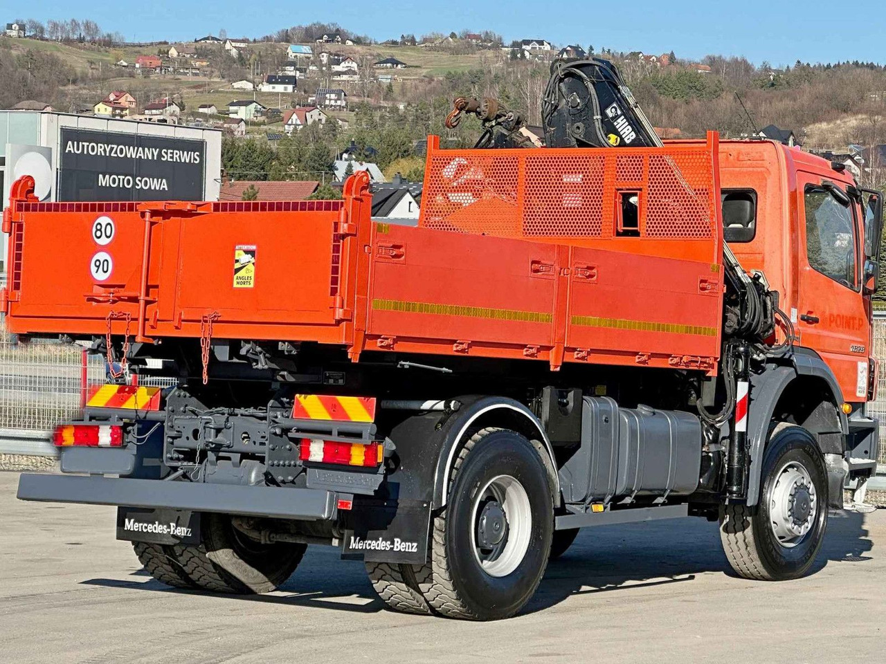 Mercedes-Benz AXOR 1829 * HIAB 1111 HIDUO + FUNK * TOP * 4x4 - Самоскид вантажівка, Вантажівка з маніпулятором: фото 5 Mercedes-Benz AXOR 1829 * HIAB 1111 HIDUO + FUNK * TOP * 4x4 - Самоскид вантажівка, Вантажівка з маніпулятором: фото 5
