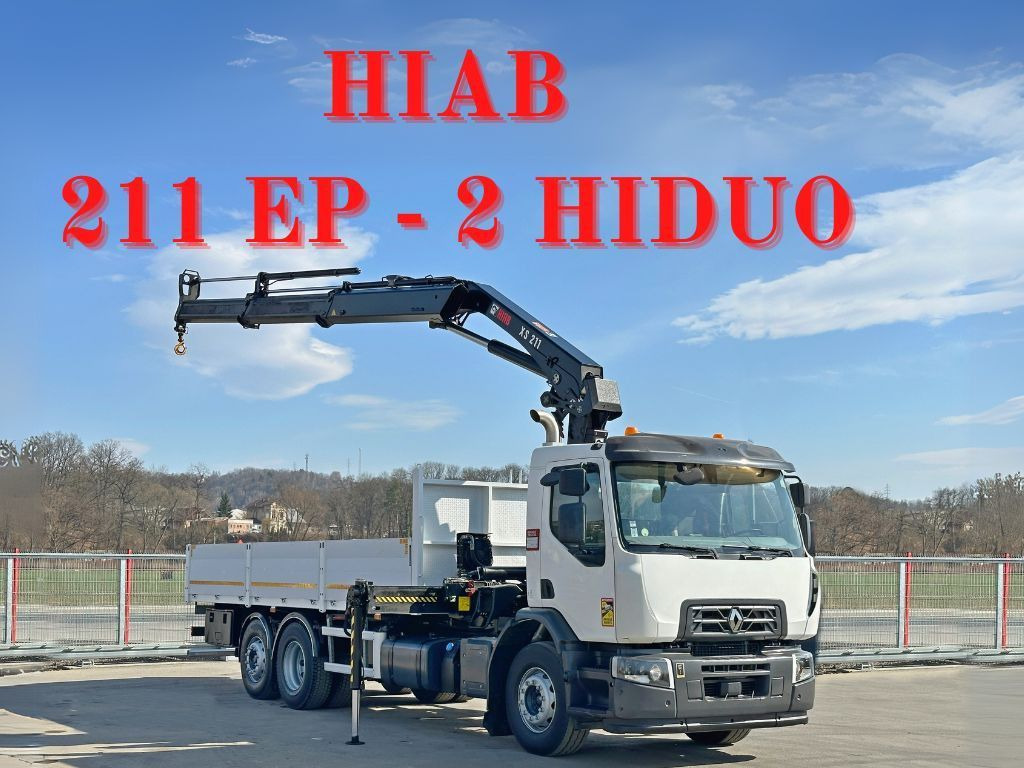 Renault C 320 * HIAB 211 EP - 2 HIDUO + FUNK *TOPZUSTAND - Вантажівка з маніпулятором: фото 1 Renault C 320 * HIAB 211 EP - 2 HIDUO + FUNK *TOPZUSTAND - Вантажівка з маніпулятором: фото 1