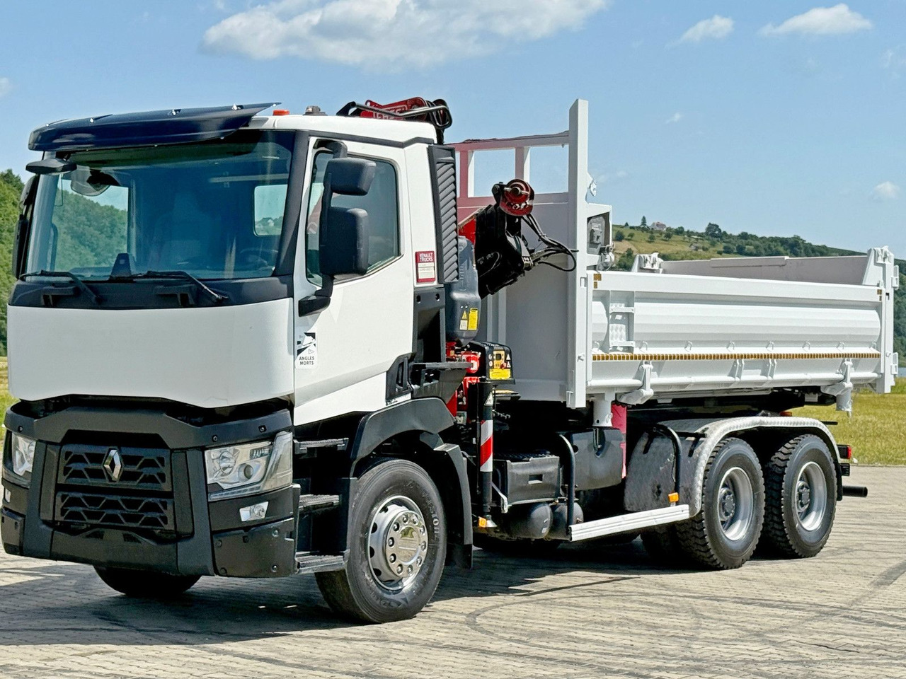 Renault C 430 * FASSI F165A.0.23 + FUNK * 6x4 - Самоскид вантажівка, Вантажівка з маніпулятором: фото 5 Renault C 430 * FASSI F165A.0.23 + FUNK * 6x4 - Самоскид вантажівка, Вантажівка з маніпулятором: фото 5