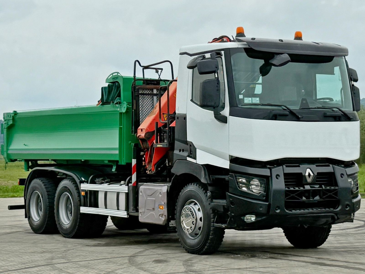 Renault C 430 *KIPPER 5,10 m + PK 16001 - K B* 6x4 - Самоскид вантажівка, Вантажівка з маніпулятором: фото 4 Renault C 430 *KIPPER 5,10 m + PK 16001 - K B* 6x4 - Самоскид вантажівка, Вантажівка з маніпулятором: фото 4