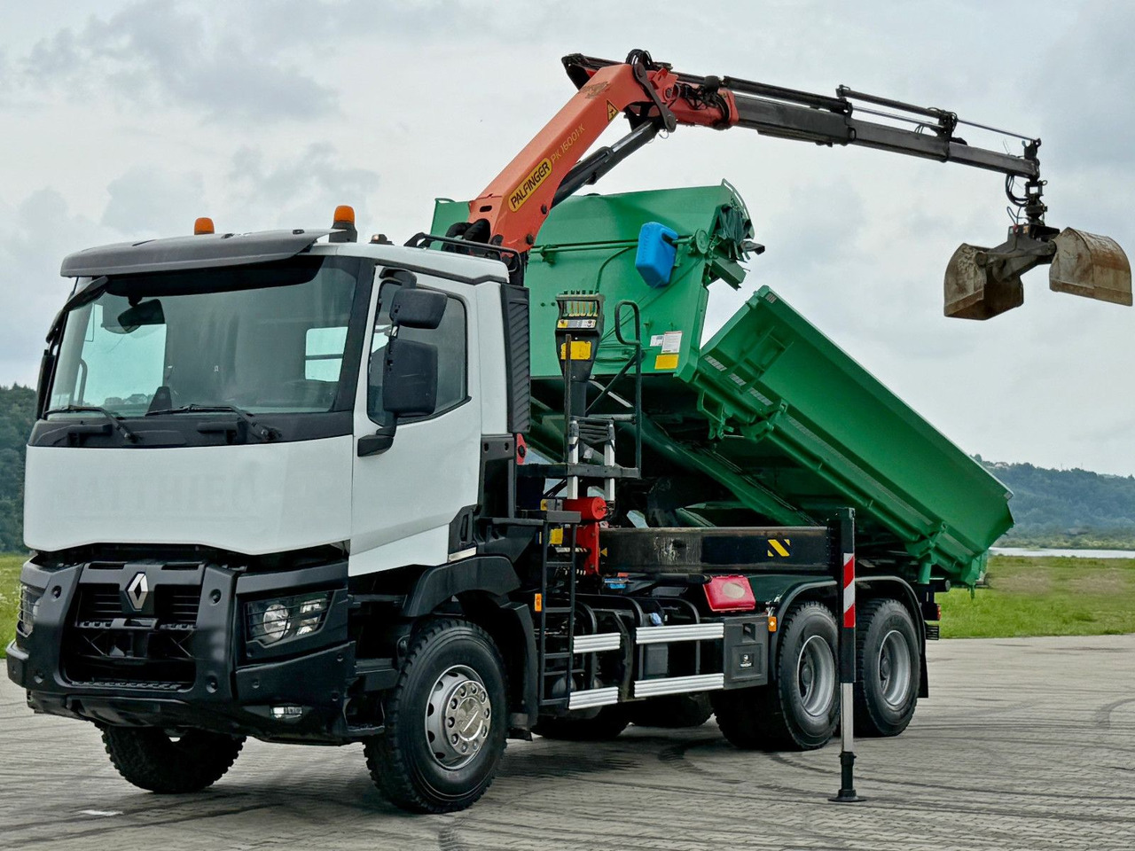 Renault C 430 *KIPPER 5,10 m + PK 16001 - K B* 6x4 - Вантажівка з маніпулятором: фото 3 Renault C 430 *KIPPER 5,10 m + PK 16001 - K B* 6x4 - Вантажівка з маніпулятором: фото 3