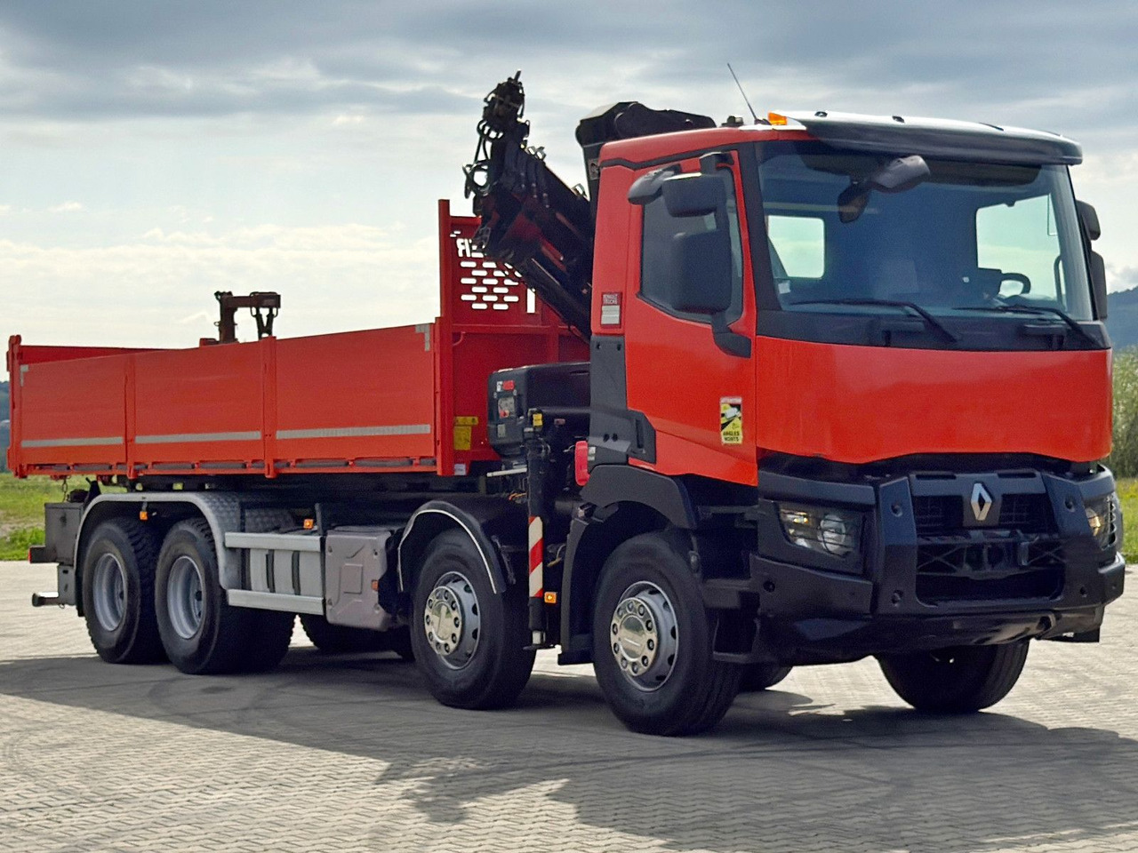 Renault C 430 *KIPPER 6,80m* HIAB X-HIDUO 188 ES-4 * 8x4 - Самоскид вантажівка, Вантажівка з маніпулятором: фото 3 Renault C 430 *KIPPER 6,80m* HIAB X-HIDUO 188 ES-4 * 8x4 - Самоскид вантажівка, Вантажівка з маніпулятором: фото 3
