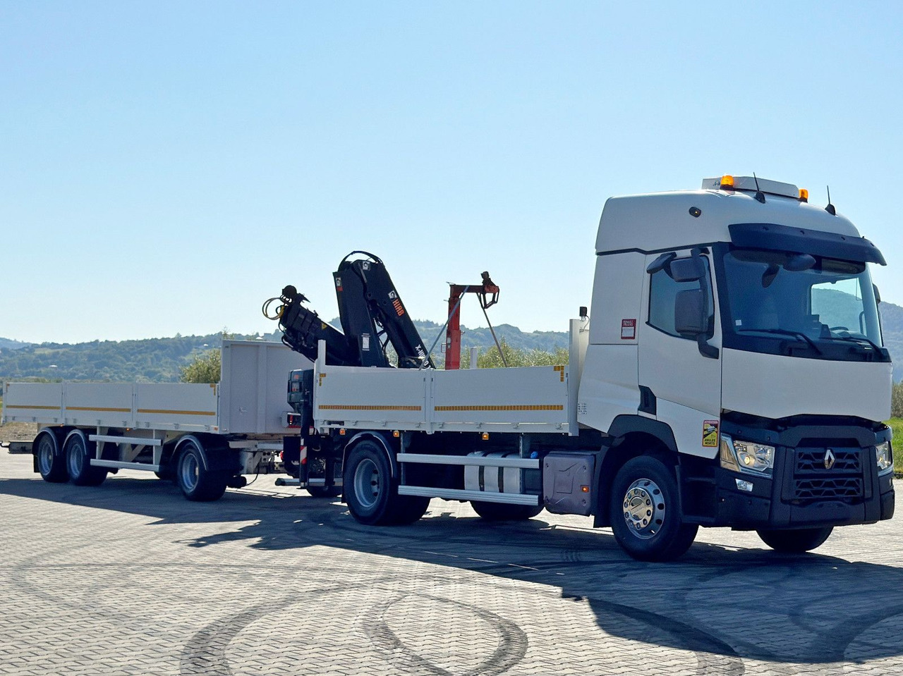 Renault C 440* HIAB X-HIDUO 138 B-3 + FUNK + Anhänger - Вантажівка з маніпулятором: фото 3 Renault C 440* HIAB X-HIDUO 138 B-3 + FUNK + Anhänger - Вантажівка з маніпулятором: фото 3
