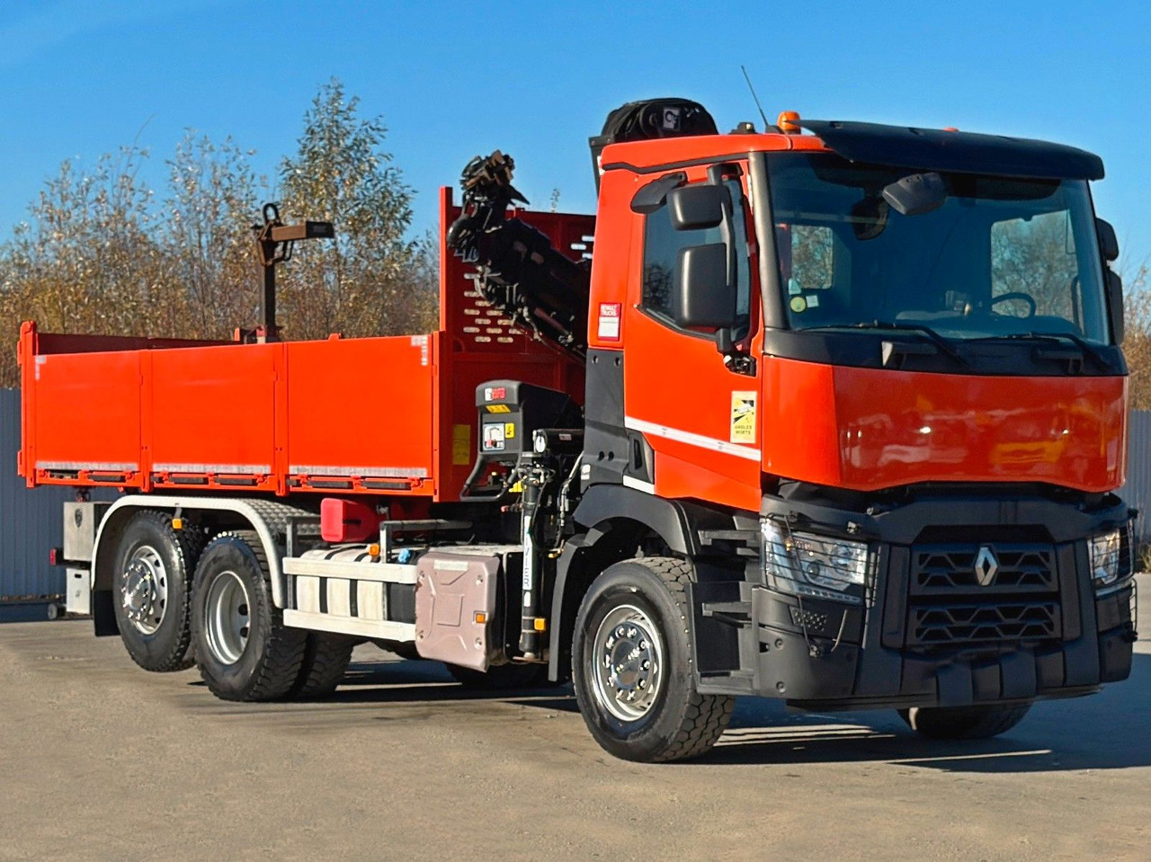 Renault C430 * HIAB 144 BS - 3 HIDUO+ FUNK/ 6x2 - Самоскид вантажівка, Вантажівка з маніпулятором: фото 3 Renault C430 * HIAB 144 BS - 3 HIDUO+ FUNK/ 6x2 - Самоскид вантажівка, Вантажівка з маніпулятором: фото 3