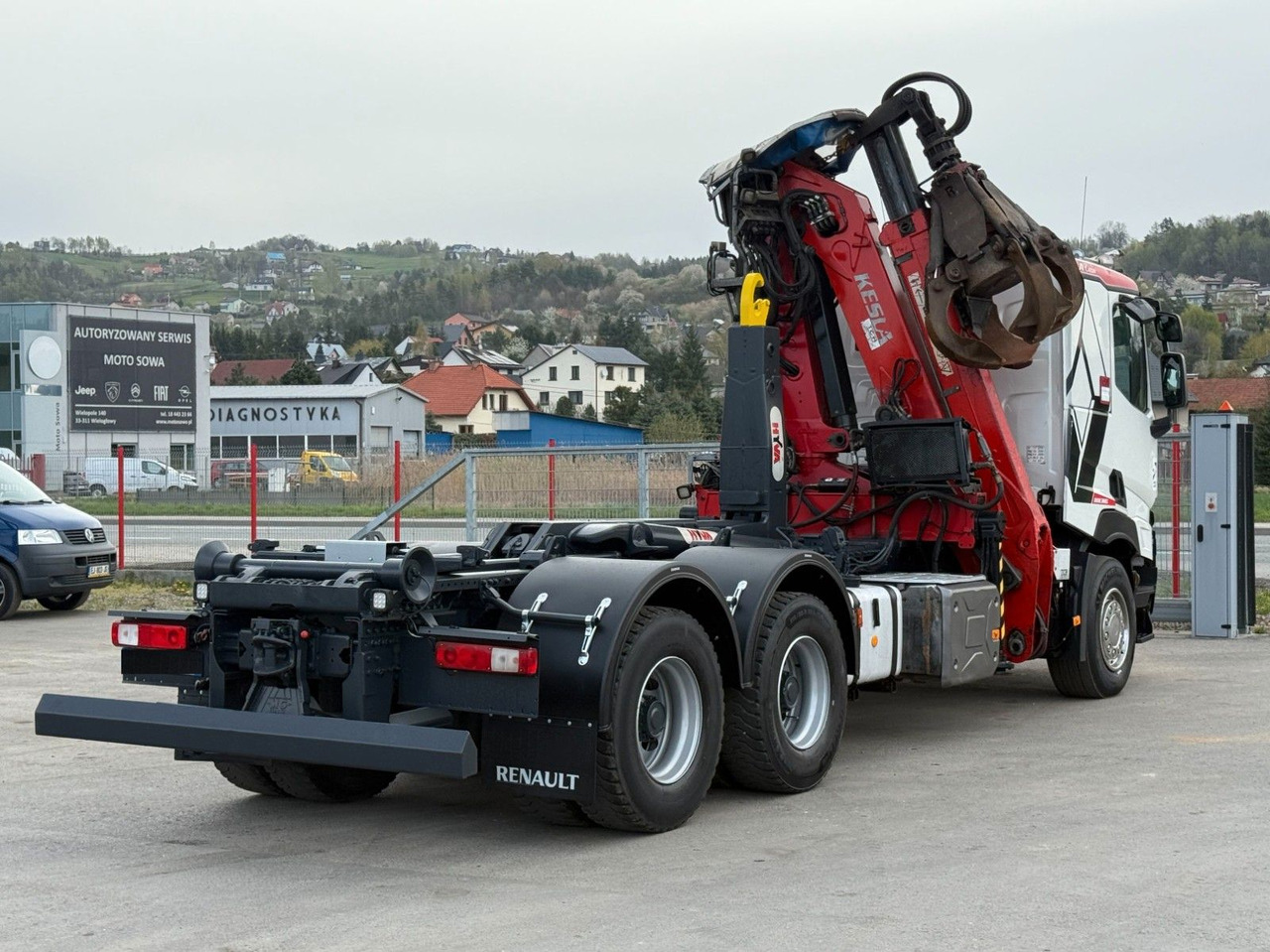 Гаковий мультиліфт вантажівка, Вантажівка з маніпулятором Renault C520 * ABROLLKIPPER 4,80 m * KESLA * 6x4!: фото 6 Гаковий мультиліфт вантажівка, Вантажівка з маніпулятором Renault C520 * ABROLLKIPPER 4,80 m * KESLA * 6x4!: фото 6