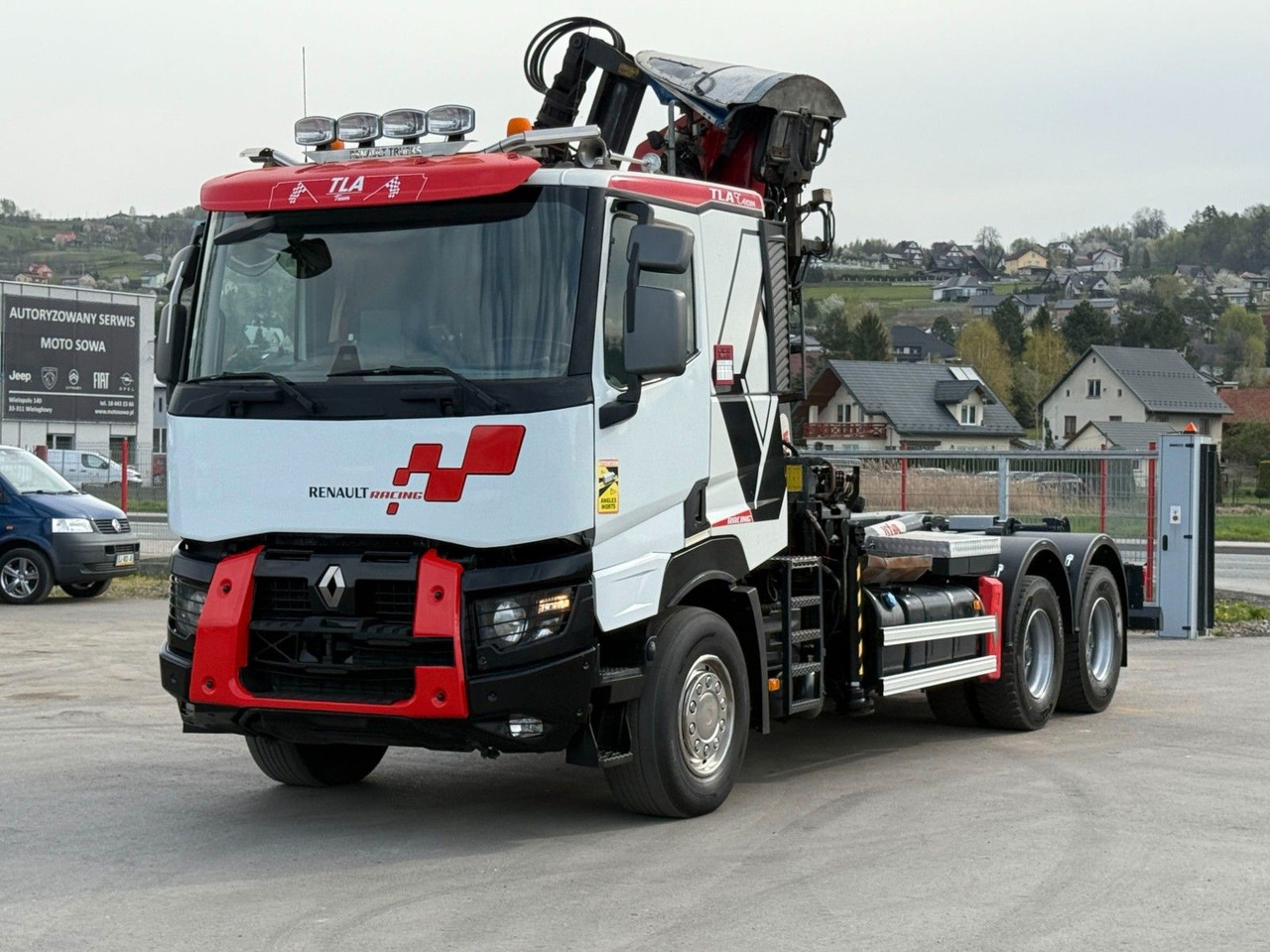 Renault C520 * ABROLLKIPPER 4,80 m * KESLA * 6x4! - Гаковий мультиліфт вантажівка, Вантажівка з маніпулятором: фото 3 Renault C520 * ABROLLKIPPER 4,80 m * KESLA * 6x4! - Гаковий мультиліфт вантажівка, Вантажівка з маніпулятором: фото 3