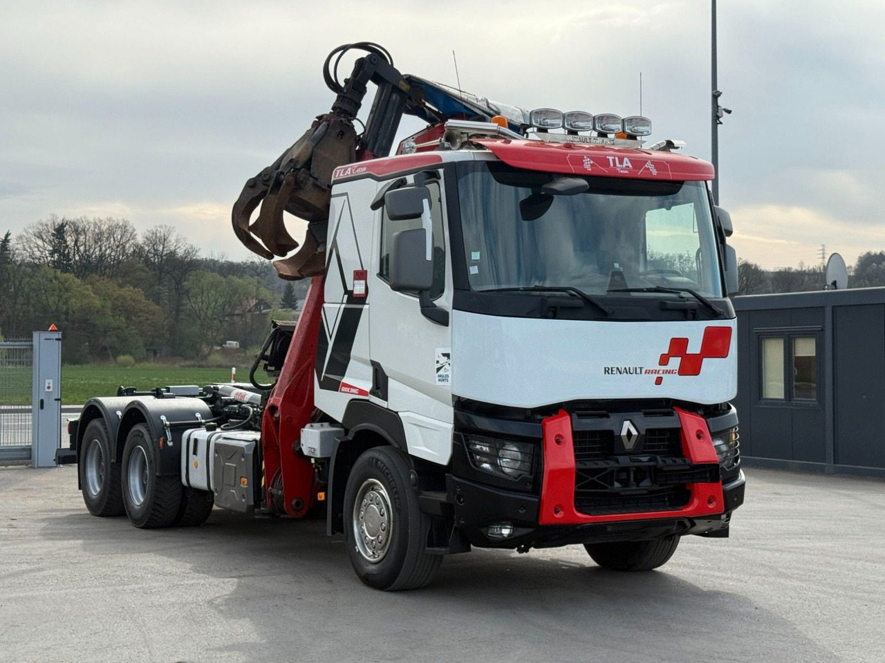 Renault C520 * ABROLLKIPPER 4,80 m * KESLA * 6x4! - Гаковий мультиліфт вантажівка, Вантажівка з маніпулятором: фото 4 Renault C520 * ABROLLKIPPER 4,80 m * KESLA * 6x4! - Гаковий мультиліфт вантажівка, Вантажівка з маніпулятором: фото 4