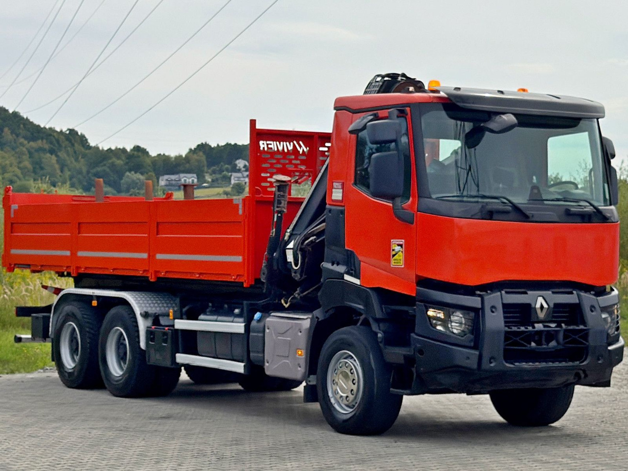 Renault K 380 * HIAB 144 BS - 3 HIDUO + FUNK * 6x4 * TOP - Вантажівка з маніпулятором: фото 4 Renault K 380 * HIAB 144 BS - 3 HIDUO + FUNK * 6x4 * TOP - Вантажівка з маніпулятором: фото 4