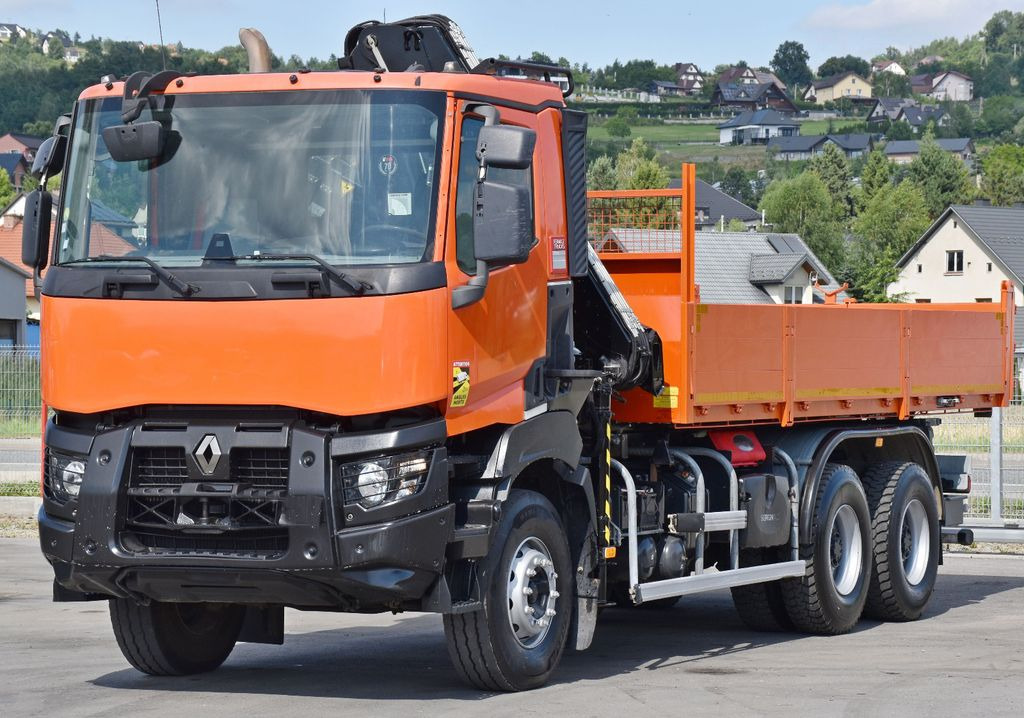 Renault K 430 * HIAB 144 B-3 HIDUO + FUNK / 6x4 - Вантажівка з маніпулятором, Самоскид вантажівка: фото 4 Renault K 430 * HIAB 144 B-3 HIDUO + FUNK / 6x4 - Вантажівка з маніпулятором, Самоскид вантажівка: фото 4