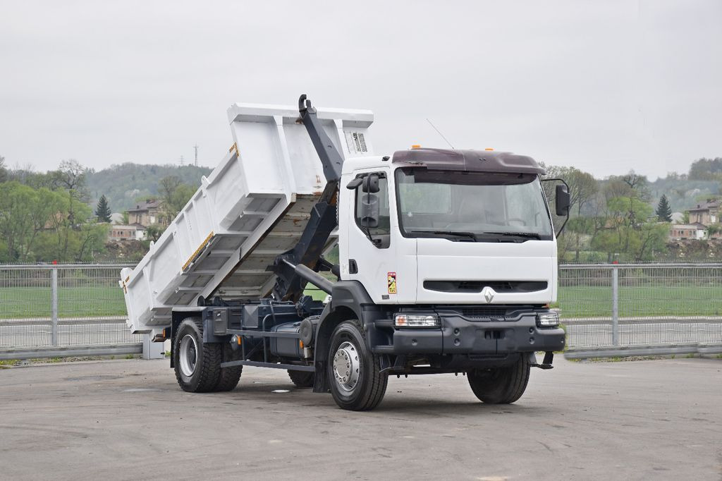 Renault KERAX 320 * Abrollkipper + CONTAINER *TOPZUSTAND - Гаковий мультиліфт вантажівка: фото 1 Renault KERAX 320 * Abrollkipper + CONTAINER *TOPZUSTAND - Гаковий мультиліфт вантажівка: фото 1