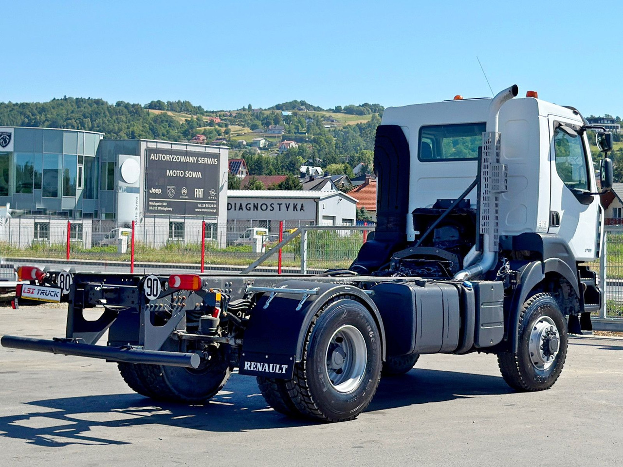 Renault KERAX 370 * FAHRGESTELL 4,55 m / 4x4*TOPZUSTAND - Вантажівка шасі: фото 4 Renault KERAX 370 * FAHRGESTELL 4,55 m / 4x4*TOPZUSTAND - Вантажівка шасі: фото 4