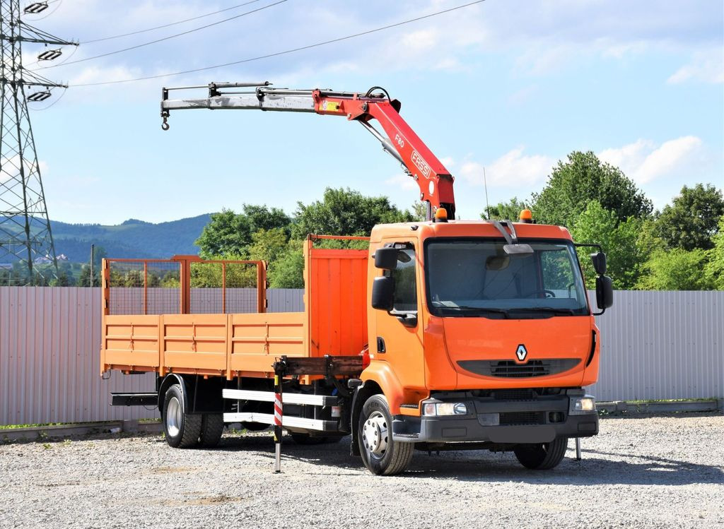 Renault MIDLUM 220 DXI *PRITSCHE 7,20m *FASSI F80A.23 - Вантажівка з маніпулятором: фото 1 Renault MIDLUM 220 DXI *PRITSCHE 7,20m *FASSI F80A.23 - Вантажівка з маніпулятором: фото 1