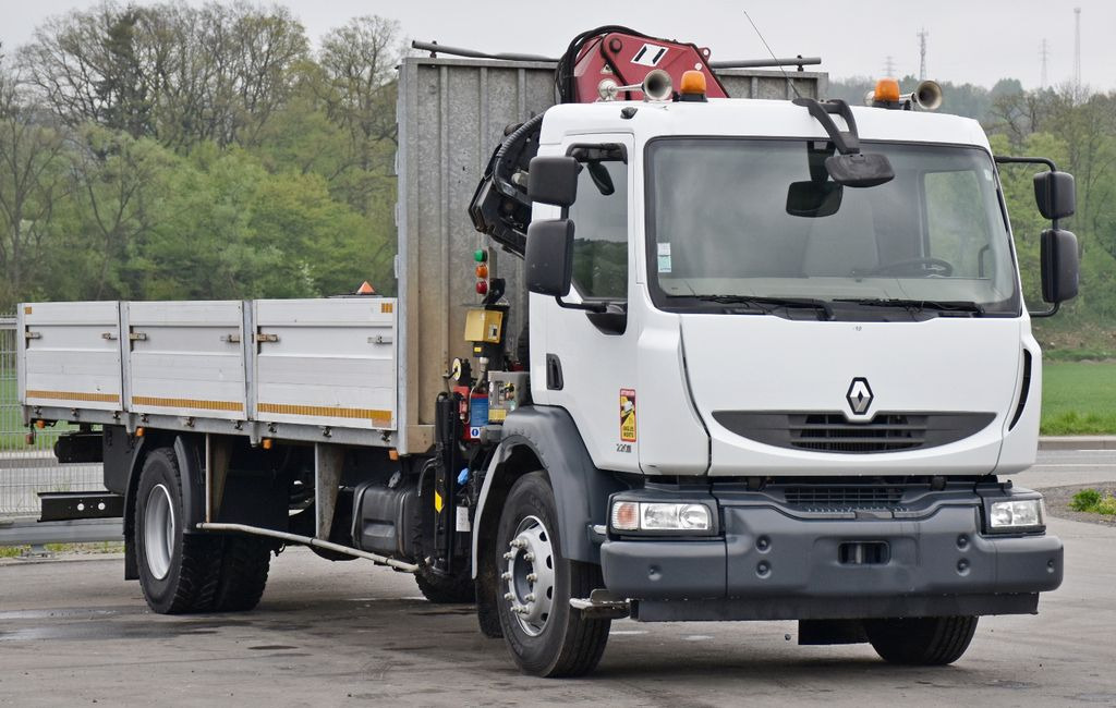 Renault MIDLUM 220 DXI *PRITSCHE 7,35m * KRAN + FUNK - Вантажівка з маніпулятором, Бортова вантажівка/ Платформа: фото 3 Renault MIDLUM 220 DXI *PRITSCHE 7,35m * KRAN + FUNK - Вантажівка з маніпулятором, Бортова вантажівка/ Платформа: фото 3