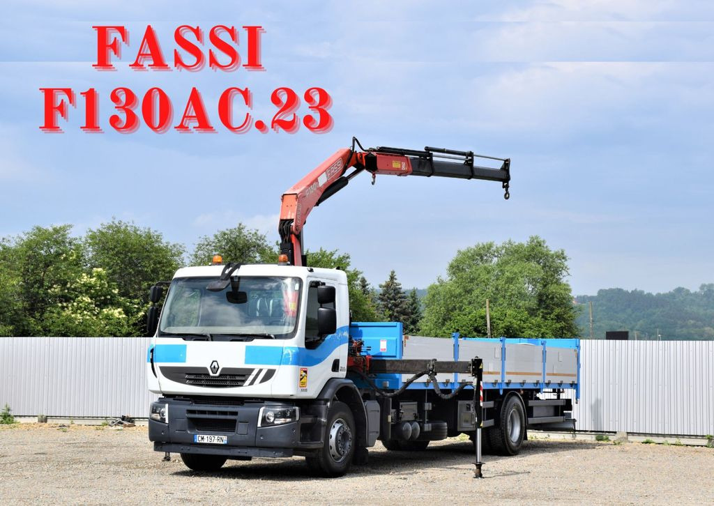 Renault Premium 320 DXI* FASSI F130AC.23 * FUNK Renault Premium 320 DXI* FASSI F130AC.23 * FUNK - Вантажівка з маніпулятором, Бортова вантажівка/ Платформа: фото 1 Renault Premium 320 DXI* FASSI F130AC.23 * FUNK Renault Premium 320 DXI* FASSI F130AC.23 * FUNK - Вантажівка з маніпулятором, Бортова вантажівка/ Платформа: фото 1