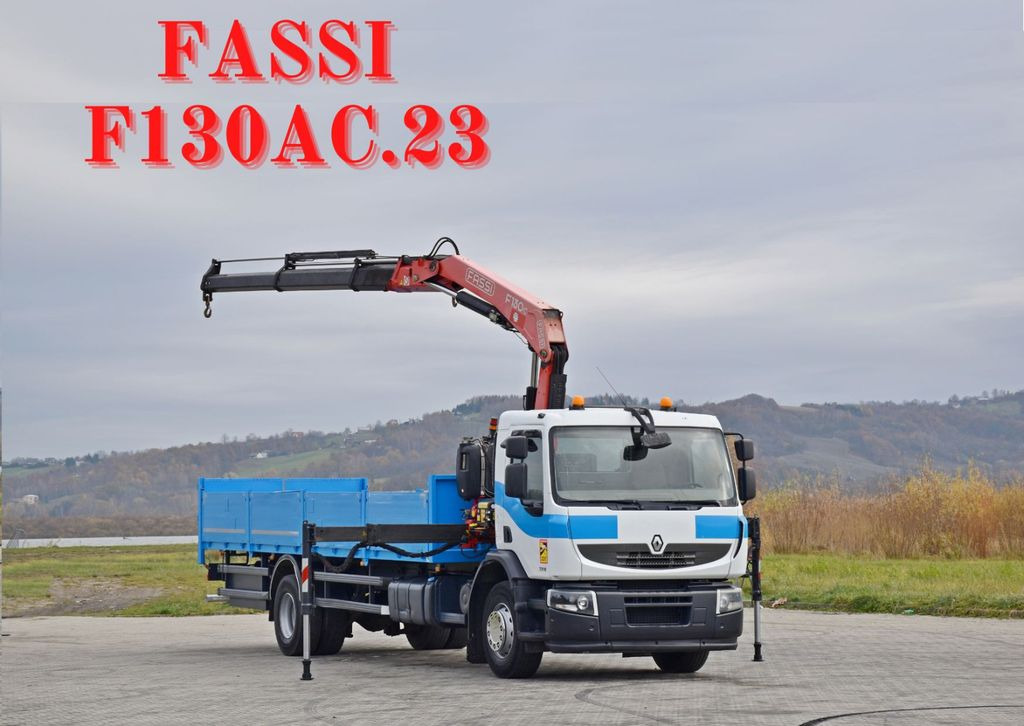 Renault Premium 320 DXI* FASSI F130AC.23 * FUNK * TOP Renault Premium 320 DXI* FASSI F130AC.23 * FUNK * TOP - Вантажівка з маніпулятором, Бортова вантажівка/ Платформа: фото 1 Renault Premium 320 DXI* FASSI F130AC.23 * FUNK * TOP Renault Premium 320 DXI* FASSI F130AC.23 * FUNK * TOP - Вантажівка з маніпулятором, Бортова вантажівка/ Платформа: фото 1
