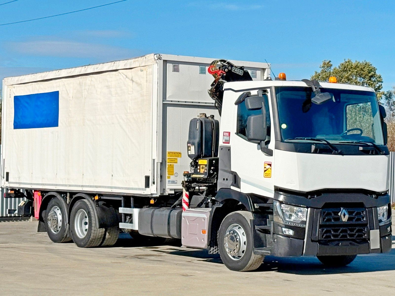 Renault T380 * FASSI F120B.2.22 + FUNK / 6x2! - Вантажівка з маніпулятором: фото 4 Renault T380 * FASSI F120B.2.22 + FUNK / 6x2! - Вантажівка з маніпулятором: фото 4