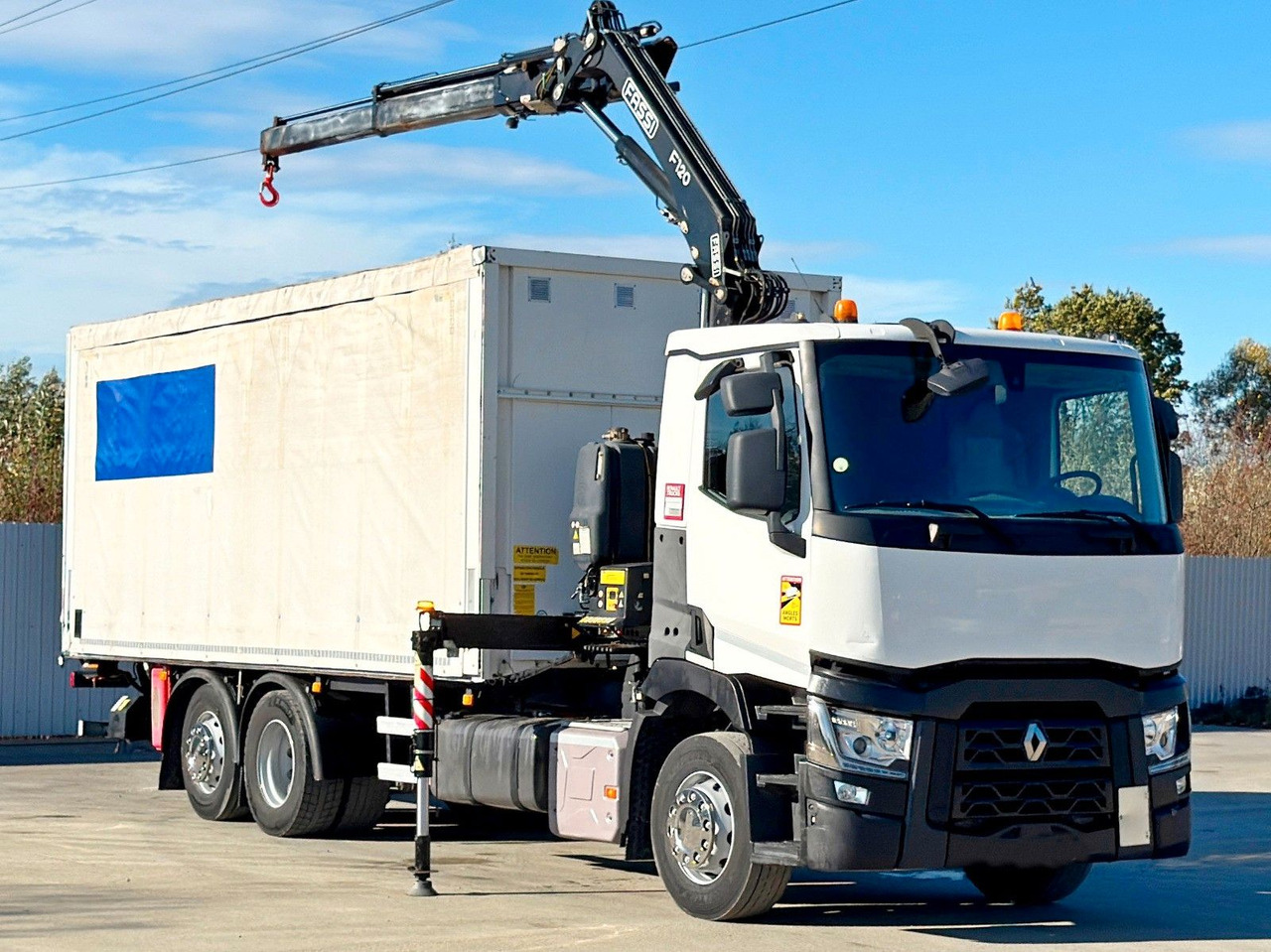 Renault T380 * FASSI F120B.2.22 + FUNK / 6x2! - Вантажівка з маніпулятором: фото 2 Renault T380 * FASSI F120B.2.22 + FUNK / 6x2! - Вантажівка з маніпулятором: фото 2