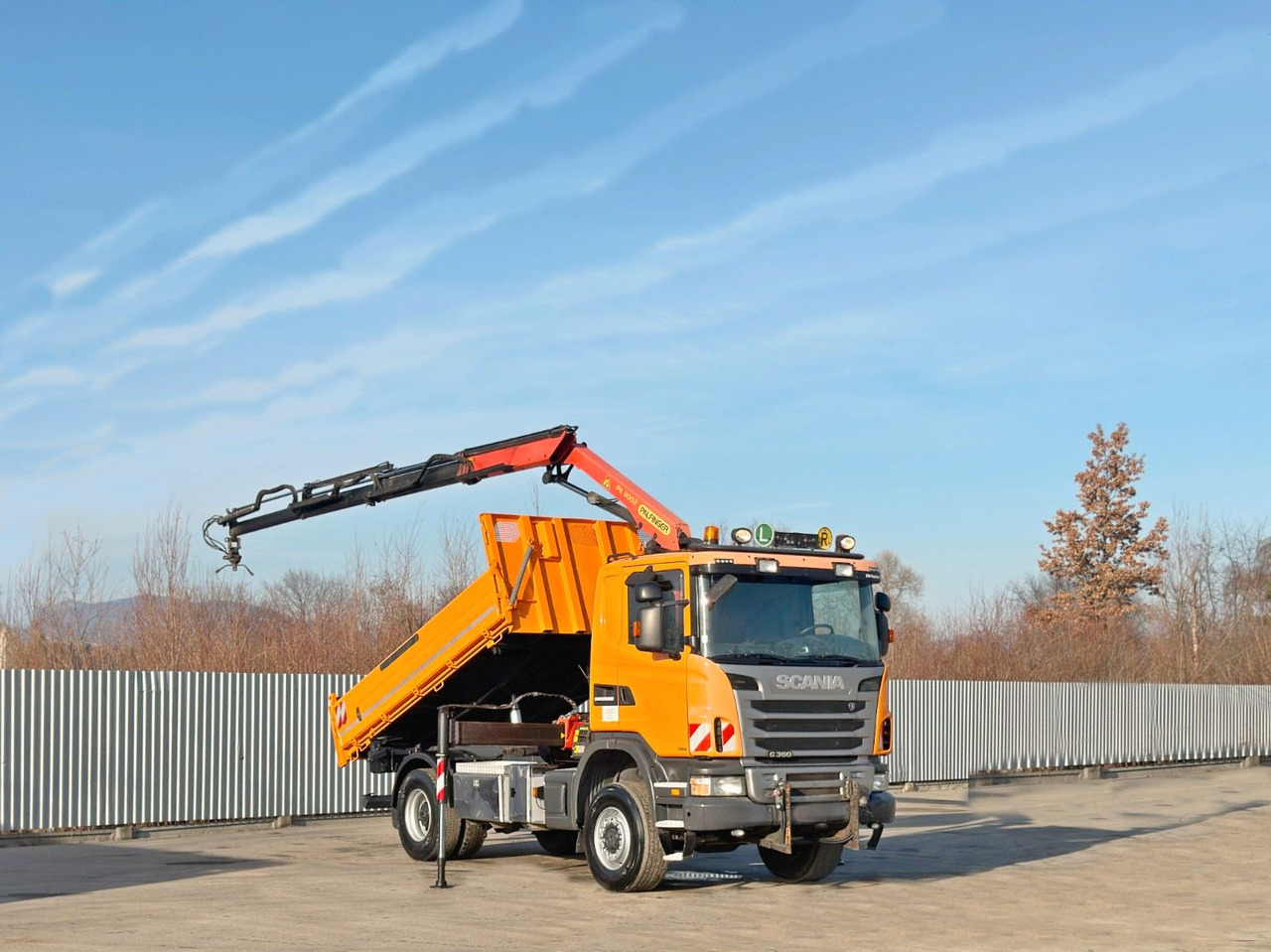 Scania G 360 * KIPPER 4,15m * PALFINGER PK 11002/ 4x4 - Вантажівка з маніпулятором: фото 2 Scania G 360 * KIPPER 4,15m * PALFINGER PK 11002/ 4x4 - Вантажівка з маніпулятором: фото 2