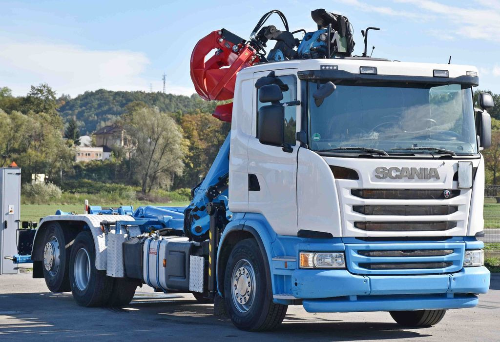 Scania G 440 * Abrollkipper * EPSILON M120Z95TR* TOP - Гаковий мультиліфт вантажівка: фото 3 Scania G 440 * Abrollkipper * EPSILON M120Z95TR* TOP - Гаковий мультиліфт вантажівка: фото 3