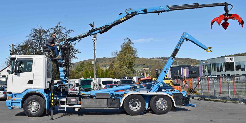 Scania G 440 * Abrollkipper * EPSILON M120Z95TR* TOP Scania G 440 * Abrollkipper * EPSILON M120Z95TR* TOP - Гаковий мультиліфт вантажівка: фото 5 Scania G 440 * Abrollkipper * EPSILON M120Z95TR* TOP Scania G 440 * Abrollkipper * EPSILON M120Z95TR* TOP - Гаковий мультиліфт вантажівка: фото 5