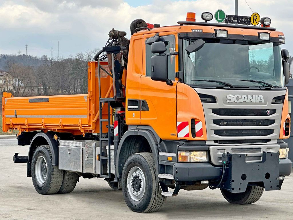 Scania G360 Kipper 4,10m *PK 11002 B + FUNK *4x4 Scania G360 Kipper 4,10m *PK 11002 B + FUNK *4x4 - Самоскид вантажівка, Вантажівка з маніпулятором: фото 4 Scania G360 Kipper 4,10m *PK 11002 B + FUNK *4x4 Scania G360 Kipper 4,10m *PK 11002 B + FUNK *4x4 - Самоскид вантажівка, Вантажівка з маніпулятором: фото 4