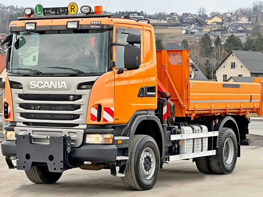 Scania G360 Kipper 4,10m *PK 11002 B + FUNK *4x4 Scania G360 Kipper 4,10m *PK 11002 B + FUNK *4x4 - Вантажівка з маніпулятором, Самоскид вантажівка: фото 5 Scania G360 Kipper 4,10m *PK 11002 B + FUNK *4x4 Scania G360 Kipper 4,10m *PK 11002 B + FUNK *4x4 - Вантажівка з маніпулятором, Самоскид вантажівка: фото 5