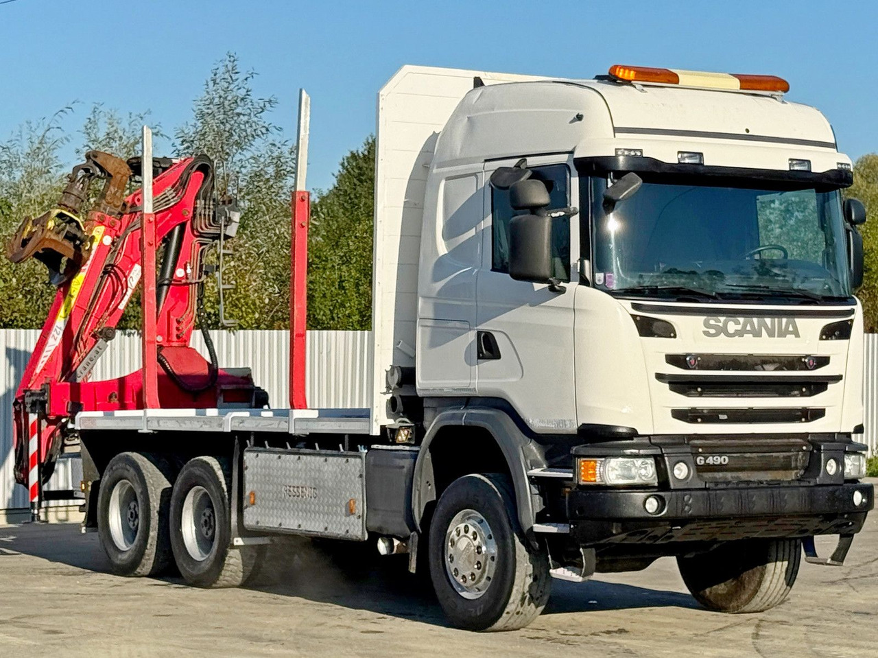 Scania G490* HOLZTRANSPORTER * PENZ 12Z8.70* 6x6 - Вантажівка з маніпулятором: фото 4 Scania G490* HOLZTRANSPORTER * PENZ 12Z8.70* 6x6 - Вантажівка з маніпулятором: фото 4