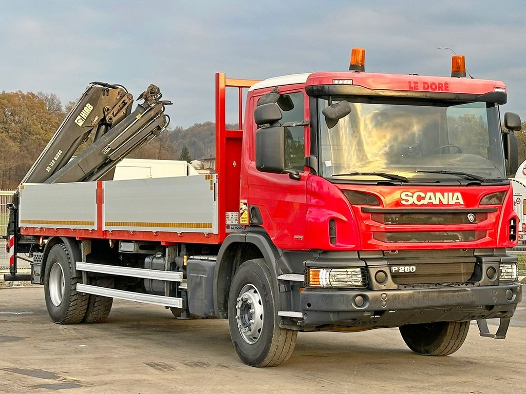 Scania P 280 * HIAB 122 E - 2 HIDUO + FUNK* TOPZUSTAND Scania P 280 * HIAB 122 E - 2 HIDUO + FUNK* TOPZUSTAND - Вантажівка з маніпулятором, Бортова вантажівка/ Платформа: фото 4 Scania P 280 * HIAB 122 E - 2 HIDUO + FUNK* TOPZUSTAND Scania P 280 * HIAB 122 E - 2 HIDUO + FUNK* TOPZUSTAND - Вантажівка з маніпулятором, Бортова вантажівка/ Платформа: фото 4