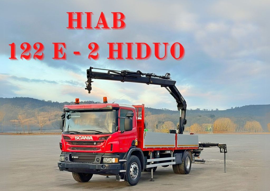 Scania P 280 * HIAB 122 E - 2 HIDUO + FUNK* TOPZUSTAND Scania P 280 * HIAB 122 E - 2 HIDUO + FUNK* TOPZUSTAND - Вантажівка з маніпулятором, Бортова вантажівка/ Платформа: фото 1 Scania P 280 * HIAB 122 E - 2 HIDUO + FUNK* TOPZUSTAND Scania P 280 * HIAB 122 E - 2 HIDUO + FUNK* TOPZUSTAND - Вантажівка з маніпулятором, Бортова вантажівка/ Платформа: фото 1