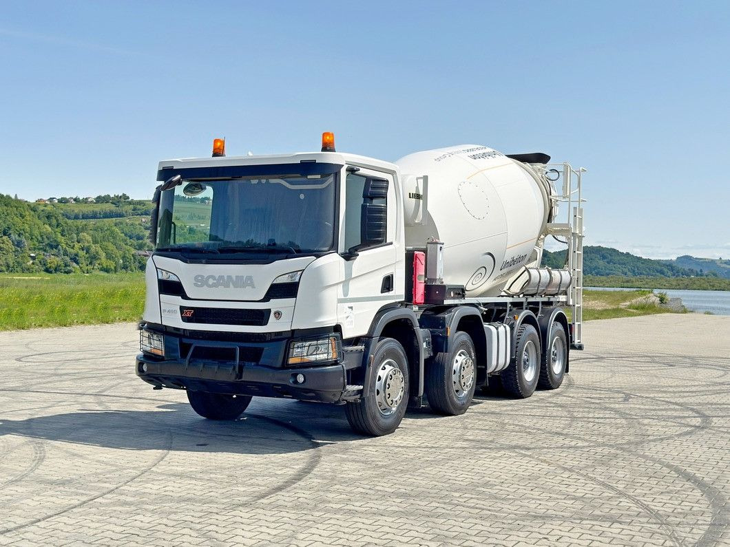 Scania P 410 XT * Betonmischer * 8x4 * TOPZUSTAND - Автобетонозмішувач: фото 2 Scania P 410 XT * Betonmischer * 8x4 * TOPZUSTAND - Автобетонозмішувач: фото 2