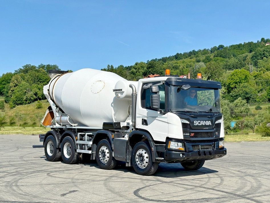 Scania P 450 * Betonmischer * 8x4 * TOPZUSTAND - Автобетонозмішувач: фото 2 Scania P 450 * Betonmischer * 8x4 * TOPZUSTAND - Автобетонозмішувач: фото 2