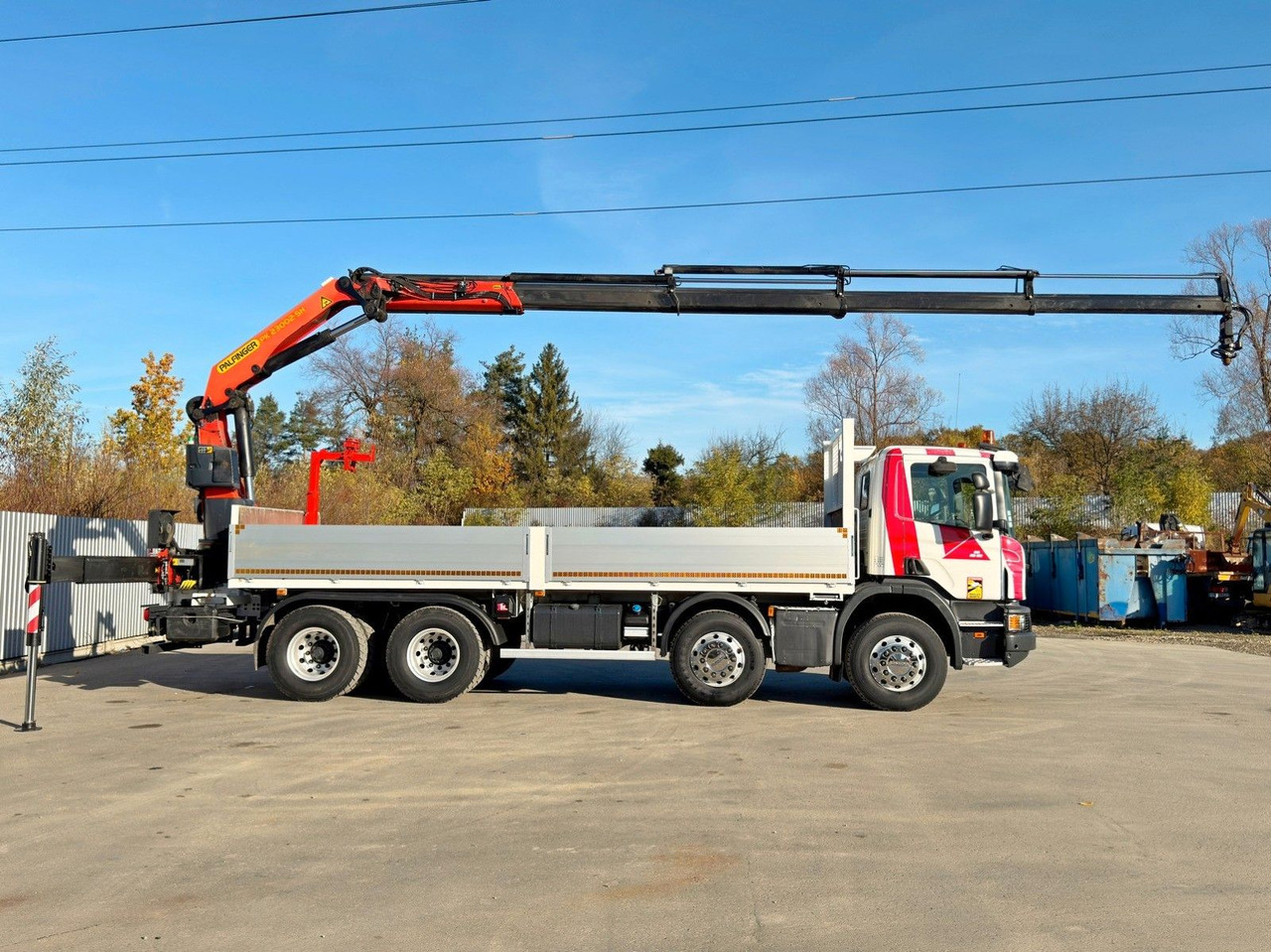 Scania P 450* PRITSCHE 6,90m * PK 23002- SH C FUNK *8x4 - Вантажівка з маніпулятором: фото 5 Scania P 450* PRITSCHE 6,90m * PK 23002- SH C FUNK *8x4 - Вантажівка з маніпулятором: фото 5