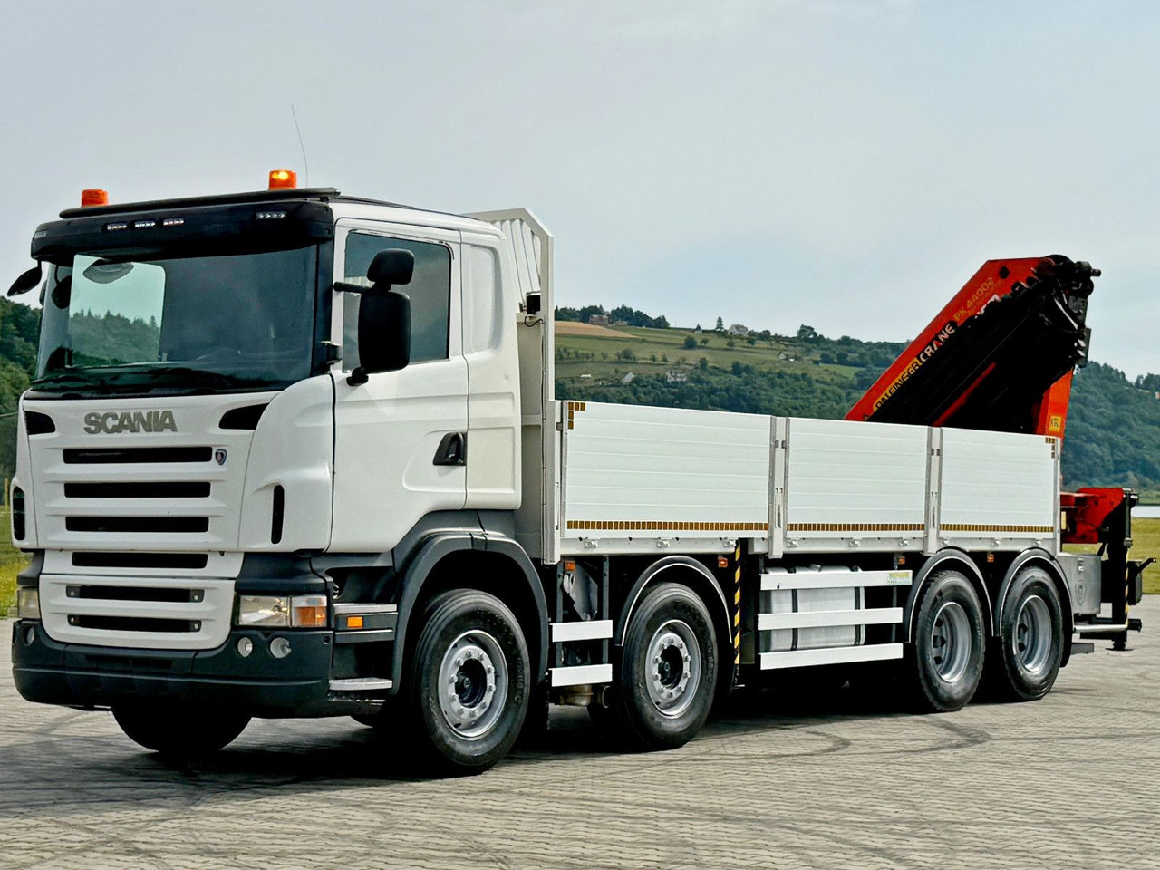 Scania R 420 PRITSCHE 6,47 m * PK 44002/FUNK * 8x4 /TOP - Вантажівка з маніпулятором: фото 4 Scania R 420 PRITSCHE 6,47 m * PK 44002/FUNK * 8x4 /TOP - Вантажівка з маніпулятором: фото 4