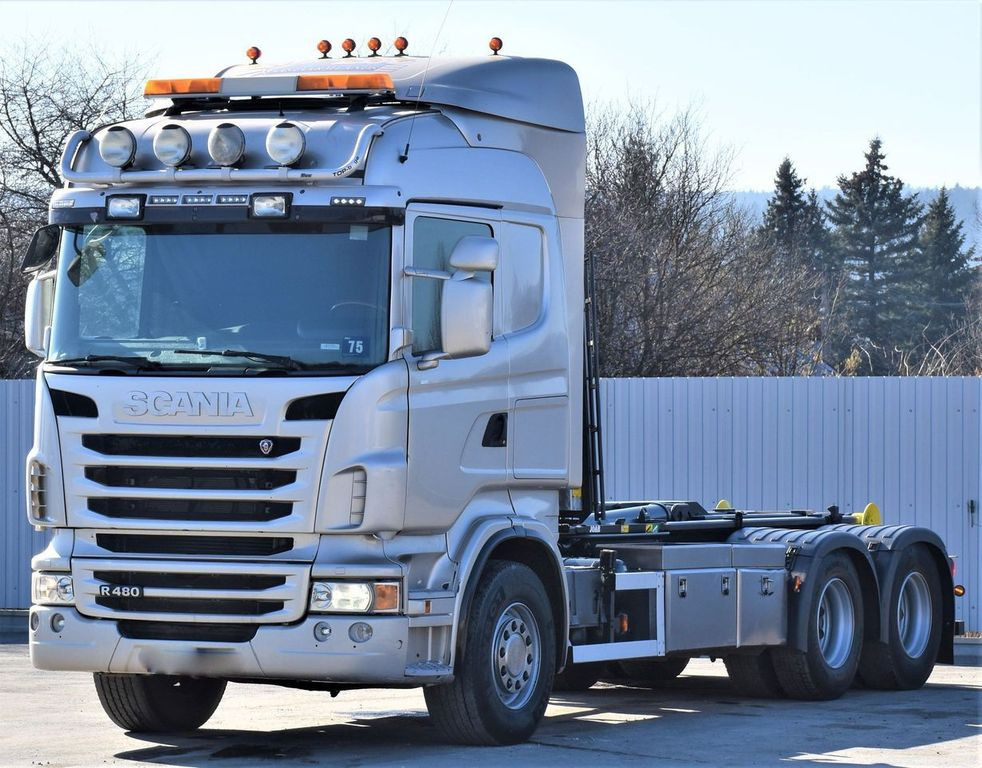 Scania R 480 Abrollkipper * 6x4 * Top Zustand ! Scania R 480 Abrollkipper * 6x4 * Top Zustand ! - Гаковий мультиліфт вантажівка: фото 4 Scania R 480 Abrollkipper * 6x4 * Top Zustand ! Scania R 480 Abrollkipper * 6x4 * Top Zustand ! - Гаковий мультиліфт вантажівка: фото 4