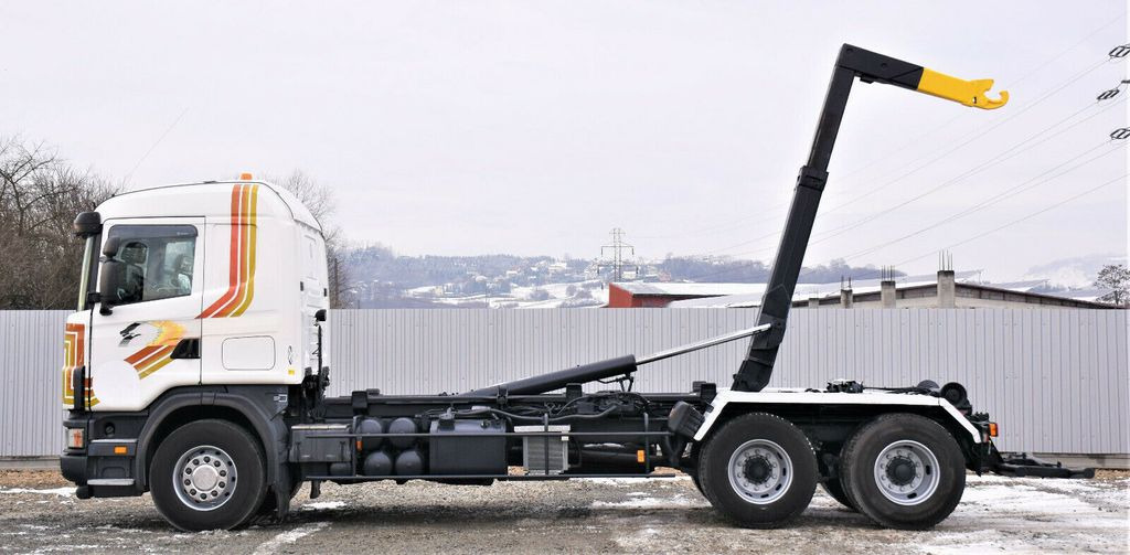 Scania R124 470 Abrollkipper *6x2* Top Zustand ! - Гаковий мультиліфт вантажівка: фото 5 Scania R124 470 Abrollkipper *6x2* Top Zustand ! - Гаковий мультиліфт вантажівка: фото 5