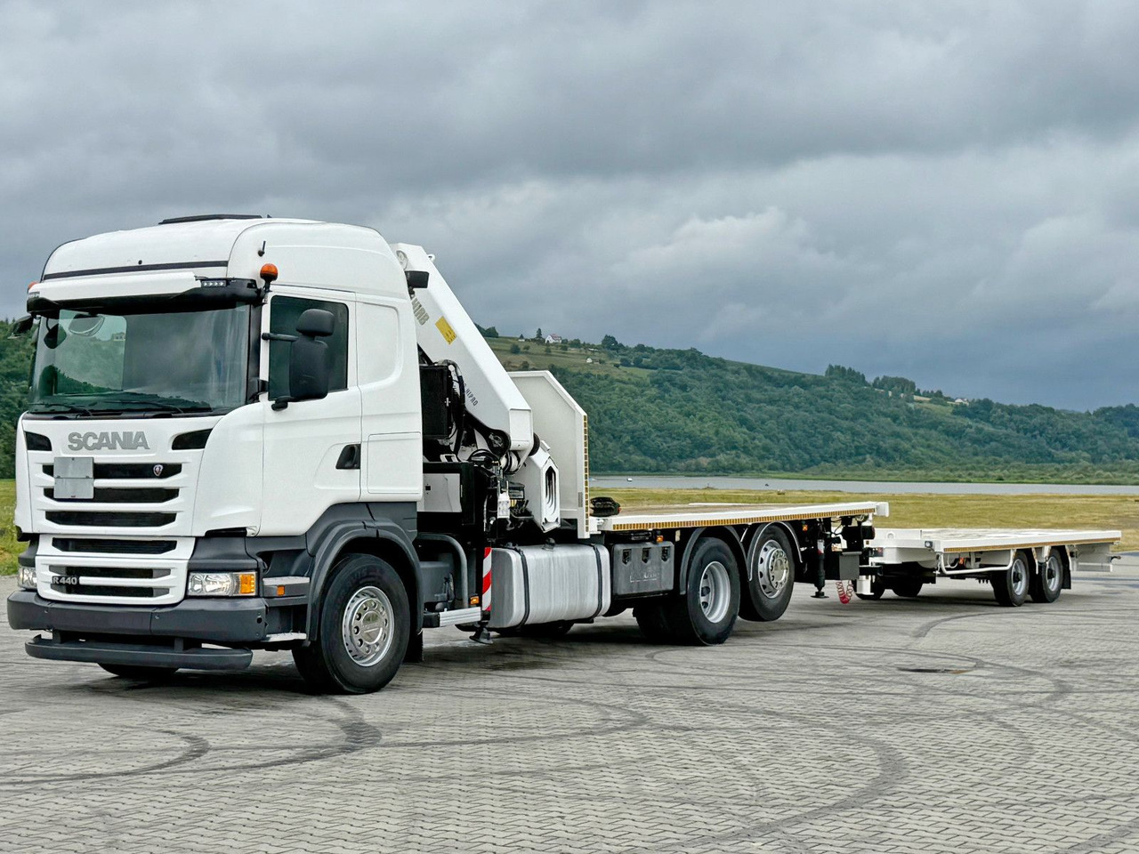 Scania R440 * HIAB 422 E-6 HIPRO + FUNK + Anhänger! 6x4 - Вантажівка з маніпулятором: фото 4 Scania R440 * HIAB 422 E-6 HIPRO + FUNK + Anhänger! 6x4 - Вантажівка з маніпулятором: фото 4