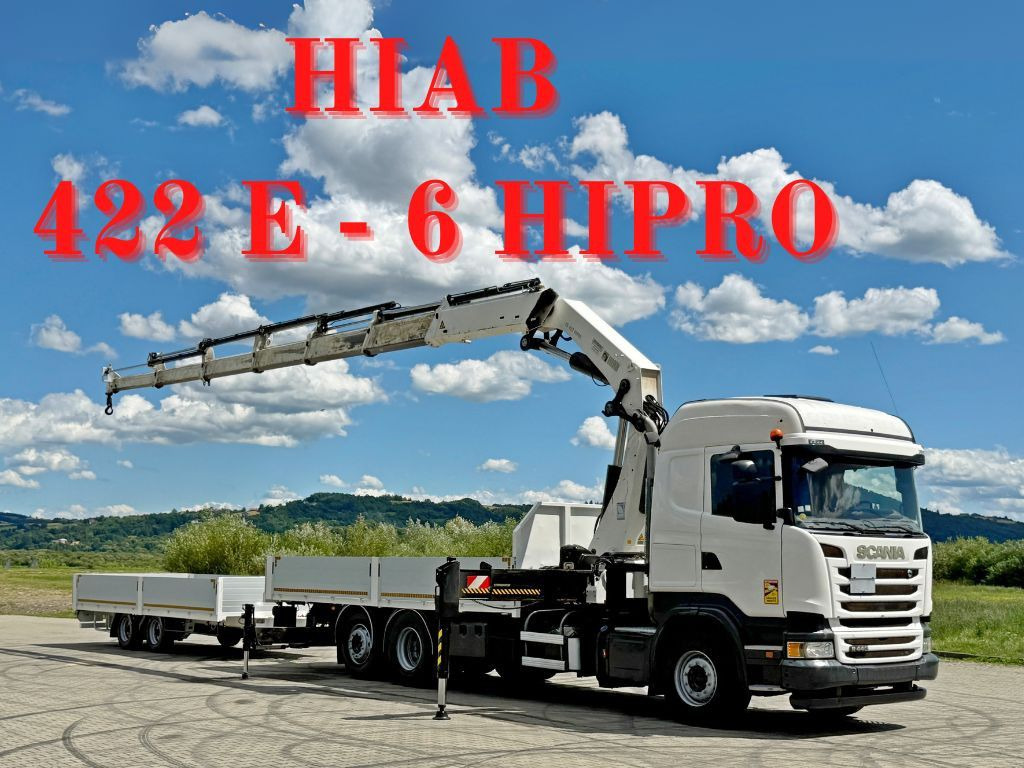 Scania R440 * HIAB 422 E-6 HIPRO + FUNK + Anhänger!*TOP - Вантажівка з маніпулятором: фото 1 Scania R440 * HIAB 422 E-6 HIPRO + FUNK + Anhänger!*TOP - Вантажівка з маніпулятором: фото 1