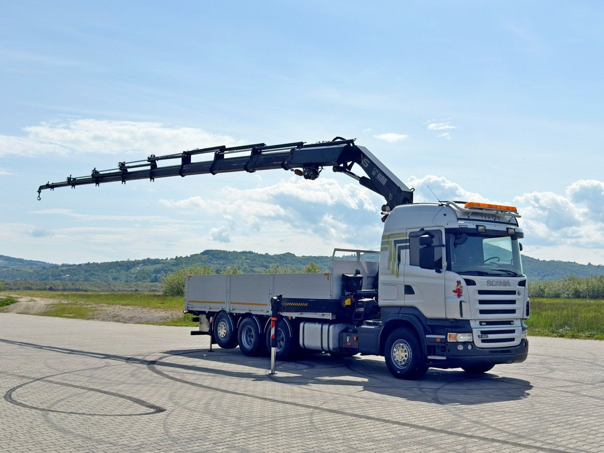 Scania R480 PRITSCHE 6,85m *HIAB 377 E-8 HIPRO/FUNK*8x4 - Вантажівка з маніпулятором: фото 2 Scania R480 PRITSCHE 6,85m *HIAB 377 E-8 HIPRO/FUNK*8x4 - Вантажівка з маніпулятором: фото 2