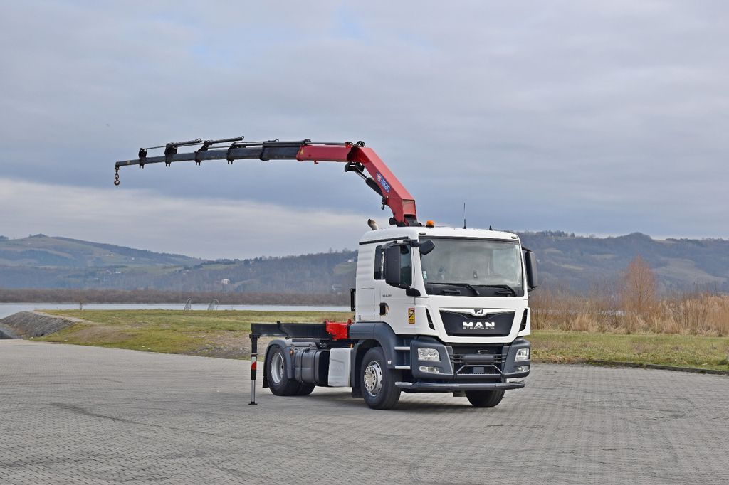 MAN TGS 18.500 Sattelzugmaschine + KRAN/FUNK MAN TGS 18.500 Sattelzugmaschine + KRAN/FUNK - Тягач: фото 2 MAN TGS 18.500 Sattelzugmaschine + KRAN/FUNK MAN TGS 18.500 Sattelzugmaschine + KRAN/FUNK - Тягач: фото 2