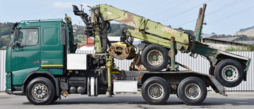 Volvo FH 500 * LOGLIFT F251 S80A + Anhänger /6x4 - Лісовоз, Вантажівка з маніпулятором: фото 3 Volvo FH 500 * LOGLIFT F251 S80A + Anhänger /6x4 - Лісовоз, Вантажівка з маніпулятором: фото 3