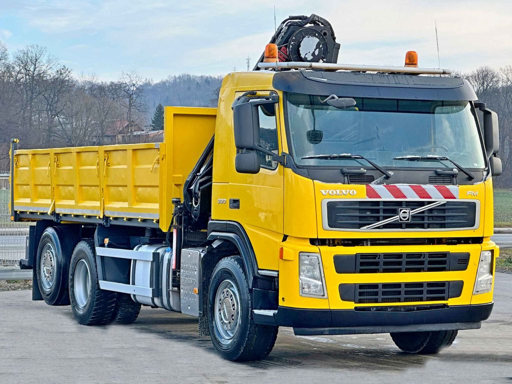 Volvo FM 330 Kipper 5,50m*HIAB 122 B -3 DUO*TOPZUSTAND - Вантажівка з маніпулятором, Самоскид вантажівка: фото 4 Volvo FM 330 Kipper 5,50m*HIAB 122 B -3 DUO*TOPZUSTAND - Вантажівка з маніпулятором, Самоскид вантажівка: фото 4