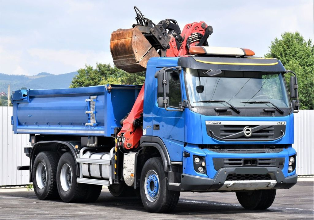 Volvo FMX 370 Kipper 4,90m *EPSILON Q150Z/FUNK*6x4 - Самоскид вантажівка, Вантажівка з маніпулятором: фото 4 Volvo FMX 370 Kipper 4,90m *EPSILON Q150Z/FUNK*6x4 - Самоскид вантажівка, Вантажівка з маніпулятором: фото 4