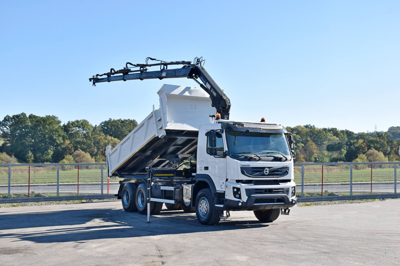 Volvo FMX 410 Kipper 5,20m*HIAB 122 D-4 HIDUO/FUNK*6x4 - Вантажівка з маніпулятором: фото 2 Volvo FMX 410 Kipper 5,20m*HIAB 122 D-4 HIDUO/FUNK*6x4 - Вантажівка з маніпулятором: фото 2